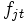 f_{jt}\, 