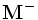 \mathbf{M}^- \,