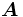 \boldsymbol{A} \,