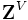 {\mathbf Z}^{V}\, 