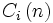 C_{i}\,(n) 