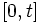 [0,t] \,