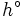 h^{\circ}\, 