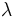 \lambda