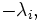  -\lambda_i,\,