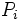 P_i\,