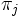 \pi_j\, 