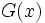 G(x)\,