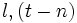 l, (t-n)\, 