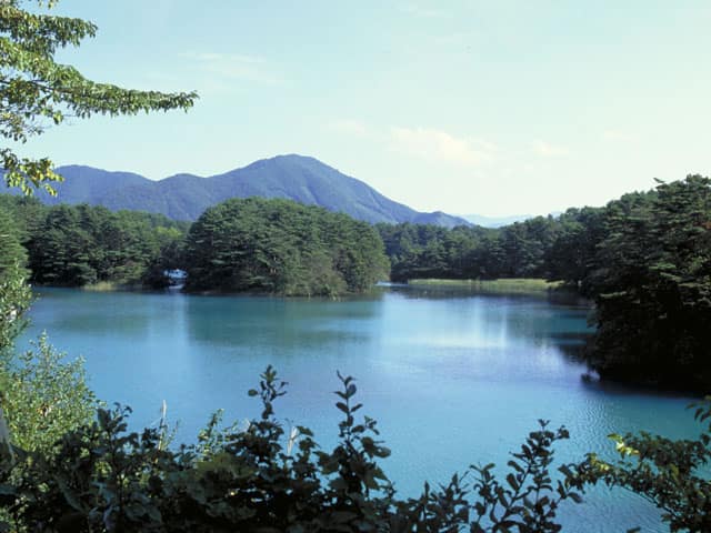 五色沼の画像