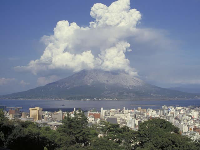 桜島の画像