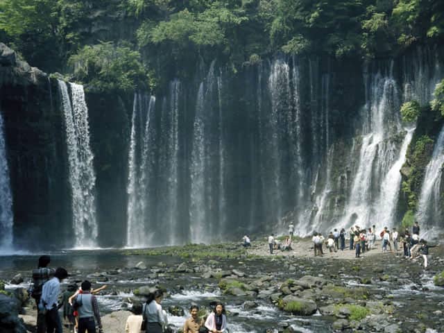 白糸の滝の画像