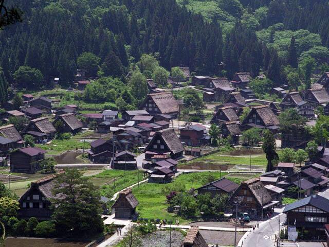 白川郷の画像
