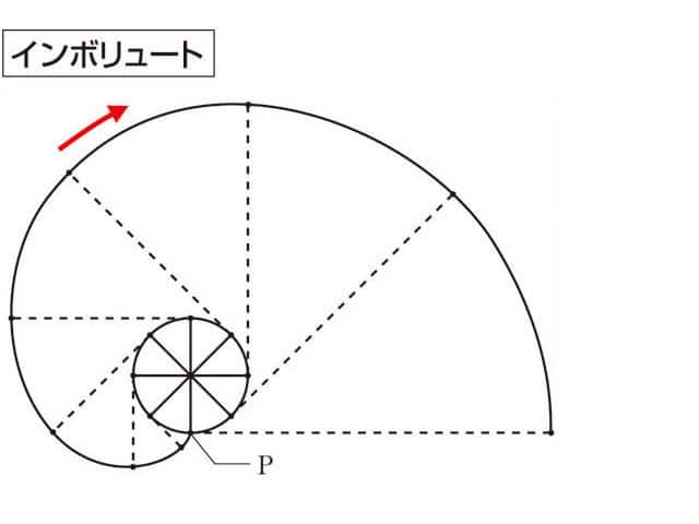インボリュートの画像