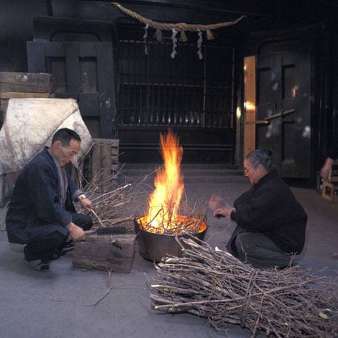紫根染めの画像
