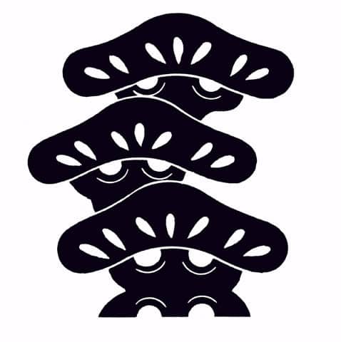 光琳模様の画像
