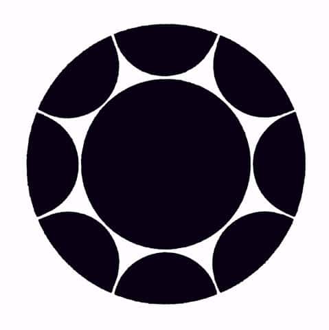 九曜紋の画像