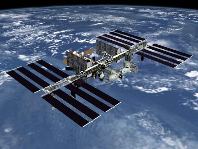 国際宇宙ステーションの画像