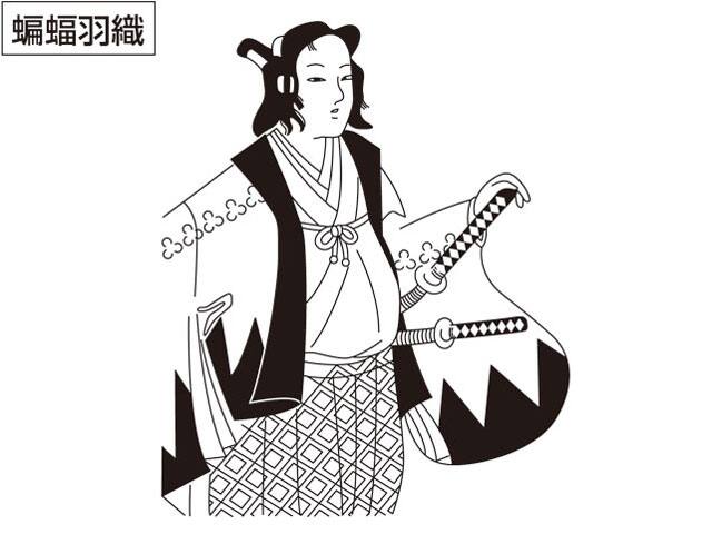 蝙蝠羽織の画像