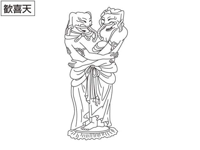 歓喜天の画像