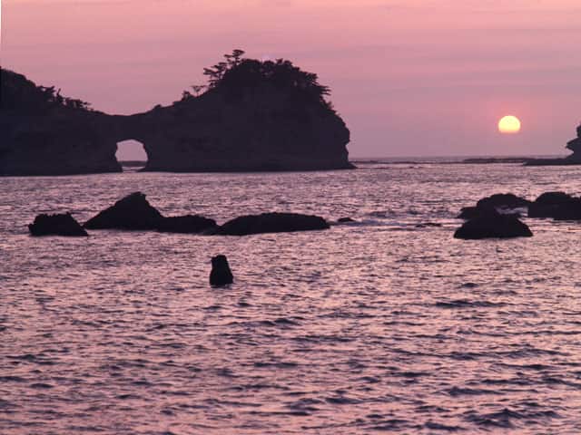 円月島の画像