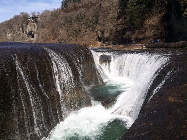 吹割の滝の画像