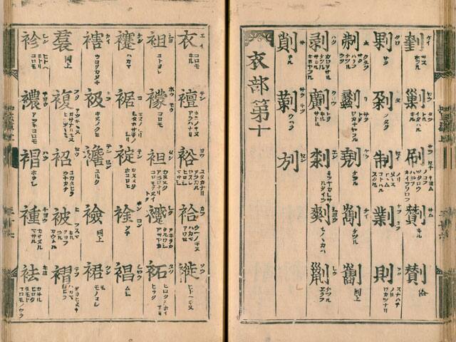 倭玉篇／和玉篇の画像