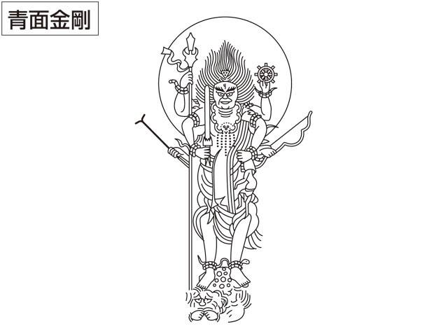 青面金剛の画像
