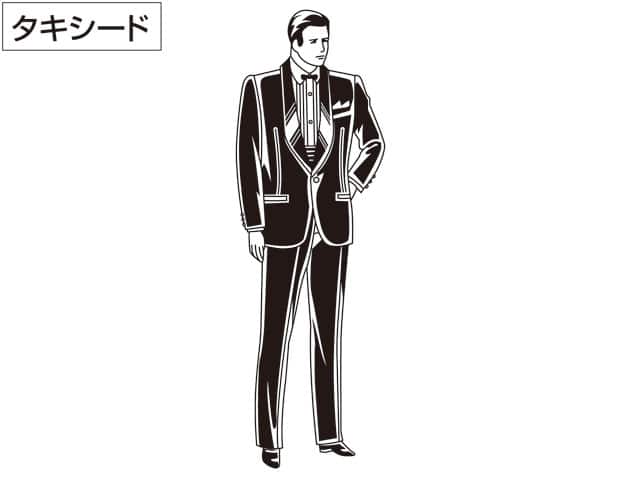タキシードの画像