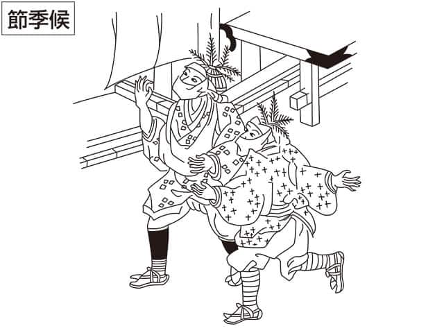 節季候の画像