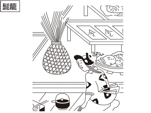 髭籠／鬚籠の画像