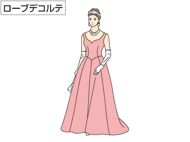 robe décolletéeの画像