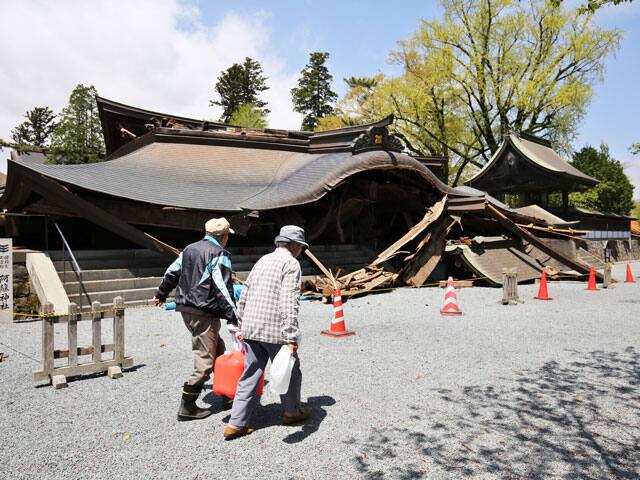 熊本地震の画像