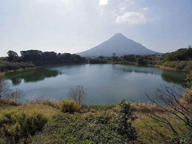開聞岳の画像
