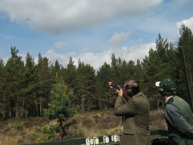 クレー射撃の画像