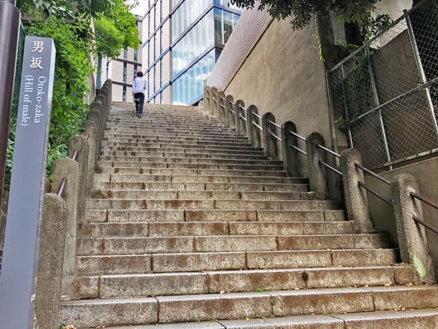 男坂の画像