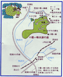 十種ヶ峰水源の森
