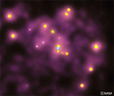 アメリカの天文観測衛星チャンドラが発見した、観測史上最も低温のブラックホール
