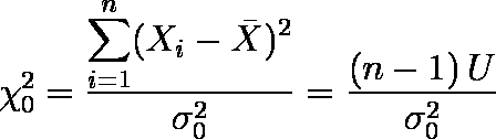 母分散の検定