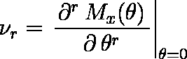 積率母関数