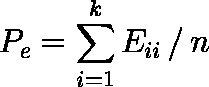 κ 統計量（ 一致率の検定 ）