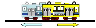 [通過算　交差]TOMACトレイン