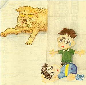 方言「とおさんべえ」のイラスト